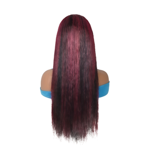 Peluca <span class=keywords><strong>de</strong></span> <span class=keywords><strong>Cabello</strong></span> Remy Vietnamita Transparente HD para Encaje Frontal 13x4, Densidad 180%, Sin Pegamento, Larga - Product Image 1