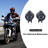 Feux auxiliaires LED Yongjin pour motos universelles, 40W, feux antibrouillard combinés pour moto universelle