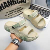 Sandales pour couples 2026 Nouvelle Collection Antidérapantes Résistantes à l'usure Chaussons Homme Été Respirantes Intérieur-Extérieur Loisirs Plage Tige en EVA