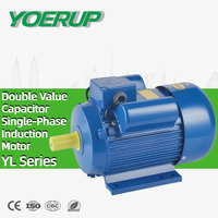 Moteur électrique domestique YL 0,25 kW-7,5 kW, 2/4/6/8 pôles, à induction, à double condensateur, monophasé, asynchrone