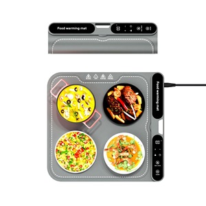 Silicone Classic Rectangle Food Heating Mat Flexible <b>Smart</b> Temperature Control Large Dining Placemat Home Warming <b>Pad</b> New - Product Image 5