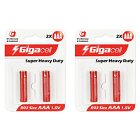 Batería de Carbono-Zinc de Alto Rendimiento de 1.5V AAA con Cubierta de PVC para Control Remoto, Linterna, Cámara, Juguete, Reloj