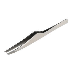 Pinzas de Cejas de Acero Inoxidable Inclinadas de Alta Precisión, Herramientas Profesionales para Depilación, Ligeras, Duraderas y Reutilizables - Product Image 3