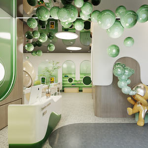 ملعب داخلي آمن وصديق للأطفال رائج البيع للمقاهي ودور الحضانة، ملعب داخلي ممتع لمرحلة ما قبل المدرسة من الشركة المصنعة - Product Image 2