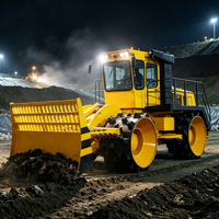 Compacteur de déchets de 23 tonnes de poids opérationnel à vendre – Machine de traitement des déchets robuste pour l'exportation