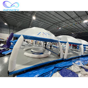 Infinity Floating Dock Play Water <span class=keywords><strong>Pub</strong></span> flotante con tienda de diseño personalizado Party Inflable Island Platform Bar para adultos - Product Image 5