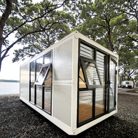 Cabine de bureau mobile portable, mini-maison, emballage plat rapide, pliable, camping, maison pliable, conteneurs préfabriqués pliables