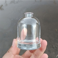 Offre Spéciale 100 ml 150 ml luxe rond clair arôme roseau diffuseur verre parfum Diffusion verre liège bouteille