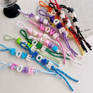 <b>Personalized</b> Custom Letter <b>Keychain</b> Hand Woven Rope Pendant Customized Name Bag Hanging Ornament for Gifts - Product Image 2