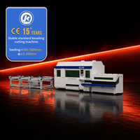 Machine de découpe laser automatique pour tubes métalliques en aluminium et acier inoxydable avec moteur et faible coût d'entretien
