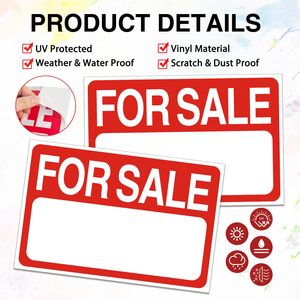 Panneau de signalisation moderne en PVC imperméable 12x9 personnalisable pour véhicule/bateau/remorque, durable, résistant aux déchirures, réutilisable, pour extérieur - Product Image 3