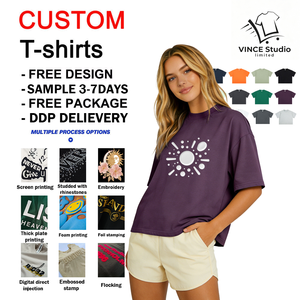 Classic Durable Cotton Men's T-shirts Lightweight Premium Heavyweight Mens <b>Tshirts</b> High Quality Crew Neck Plain T Shirt - Product Image 3