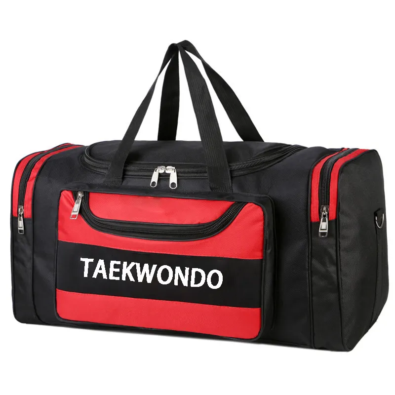 Bolsa de tecido oxford para artes marciais, bolsa de viagem para esportes de fitness