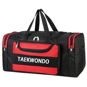 Bolsa de viaje de tela Oxford personalizada para artes marciales, fitness, judo, karate, equipo de taekwondo