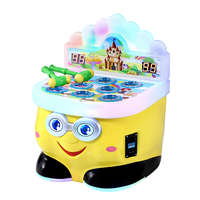 Waimar Frog Jump Coin Operated Kiddie Child-parents Whack Mole Amusement Electronic Arcade Redemption Games Machine for Sale