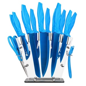Wholesale Price Stainless Steel Kitchen <b>Knives</b> Set Gold Kitchen Utensils Sets Kitchenware Items - Product Image 5