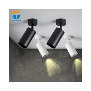 Đèn <span class=keywords><strong>LED</strong></span> Rọi 5W 7W Trong Nhà Hiện Đại Đèn Trần GU10 360 Độ Xoay 2 Dây 1 Pha Bộ Chuyển Đổi Đèn Đường Sắt Xi Lanh Đèn Theo Dõi - Product Image 6