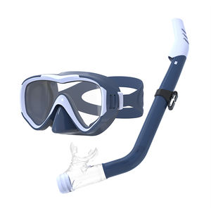 युवा बच्चों के pvc स्नॉर्कलिंग ट्यूब गियर सिलिकॉन स्विमिंग गॉगल विरोधी रिसाव विरोधी सूखा डाइविंग मास्क सेट - Product Image 2