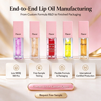Gloss à lèvres hydratant et repulpant, huile à lèvres brillante, maquillage cosmétique pour les lèvres, produit OEM ODM, marque personnalisée