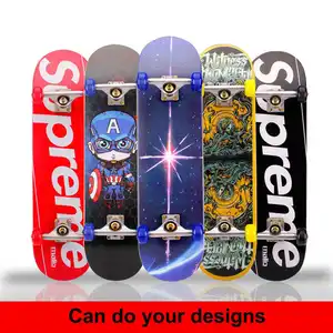 The New Design Graphic Canadian Maple Skateboards For Adults Complete