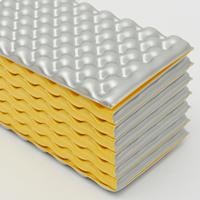 Tapis de Camping IXPE, étanche, ultraléger, isolation thermique, nid d'œuf, film aluminium, tapis de couchage en tente