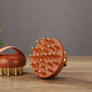 产品趋势2026新品批发瓜沙木按摩器护肤产品关萨棒瓜沙刷头皮梳 - Product Image 6