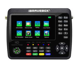 เครื่องรับสัญญาณดาวเทียมแบบพกพา V10 Finder Max+ HD Digital Satellite Signal Finder DVB-S/S2/2X H.265 รองรับสัญญาณ AHD ความละเอียด 8MP หน้าจอ 4.5 นิ้ว - Product Image 2