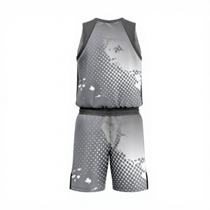 Conjunto de Camiseta y Pantalones Cortos de Baloncesto Personalizados, Uniforme de Equipo de Poliéster de Secado Rápido con Nombre y Número - Product Image 2