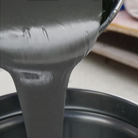 Mortier liquide polyuréthane haute résistance, écologique et durable pour la réparation des fissures dans le béton, utilisation extérieure et en entrepôt