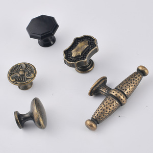 Furniture Handle And <b>Knob</b> Zinc Alloy Octagonal Drawer European Style Durable - Product Image 3