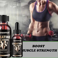 VitaSpring Sport Liposomal Créatine Monohydrate Gouttes Liquides Créatine Électrolyte Complément Énergisant Gouttes de Créatine