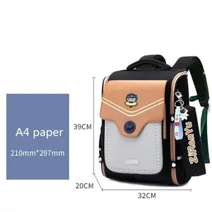 Mochila Escolar con Ruedas Desmontables de Gran Capacidad, Versátil, con Diseño de Dibujos Animados para Niños - Product Image 5