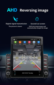 9.7inch Tesla Màn hình thẳng đứng <span class=keywords><strong>Android</strong></span> stereo 2 DIN đài phát thanh xe cho Hyundai H1 Grand Starex 2007-2015 Carplay tự động GPS Navigation - Product Image 6