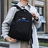 Sac à dos de voyage professionnel pour homme, grande capacité, imperméable, en tissu Oxford, personnalisable avec logo, pour étudiants et ordinateurs portables – Vente en gros