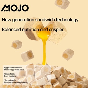 MOJO commercio all'ingrosso di alta qualità per animali domestici snack per gatti uova di gallina olio di pesce liofilizzato in Pellet secchio ad alto contenuto proteico cane da addestramento - Product Image 3