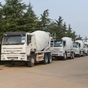 Novo 6x4 Mão Direita Drive 9 Medidor Cúbico Howo Dongfeng Foton Caminhão Betoneira Eficiente Motor Bomba Gearbox Construção - Product Image 1