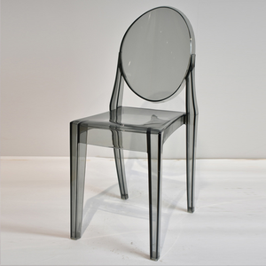 Location de <span class=keywords><strong>chaise</strong></span> de salle à manger de mariage empilable en acrylique transparent en polycarbonate sans bras Crysal <span class=keywords><strong>Chaise</strong></span> d'événement <span class=keywords><strong>Victoria</strong></span> <span class=keywords><strong>Ghost</strong></span> en acrylique transparent - Product Image 3
