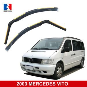 Déflecteur de fenêtre encastré pour MERCEDES-BENZ VITO / VIANO W639 MPV 2003 – Pare-pluie et déflecteur de vent pour voiture - Product Image 2