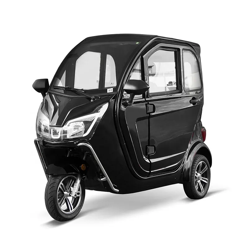 72V 2200W CEE Nouvelle arrivée de l'énergie électrique tricycles véhicules avec cabine pour les handicapés en plastique Bas Prix