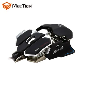 MeeTionM990ゲーミングマウスプロフェッショナルメカニカル10dワイヤードUsbオプティカル