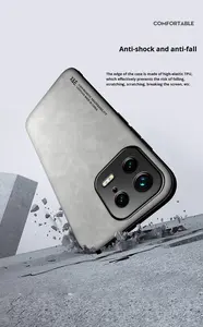 Étui de protection pour homme d'affaires en cuir de mouton magnétique de luxe, fin, antichoc, <span class=keywords><strong>tout</strong></span> <span class=keywords><strong>compris</strong></span>, pour 15/14/13 Ultra, protection de l'objectif, OPP - Product Image 6