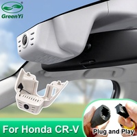 Caméra embarquée 4K OEM GreenYi pour Honda CRV CR-V BREEZE 2019-2022, Plug & Play, DVR de voiture, contrôle par application WiFi, capteur G, vision nocturne