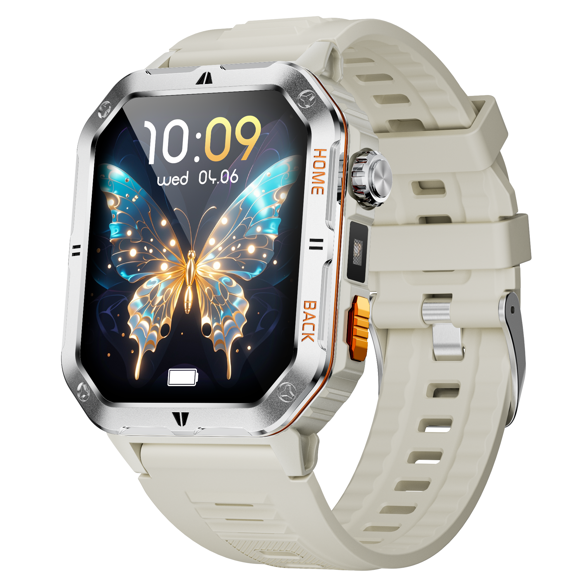 Waterproof Smartwatch for Blood Pressure Monitoring - MT62 2.01