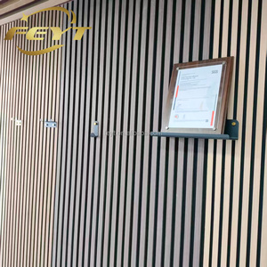 Feyt Chất Lượng Cao Acoustic Gỗ Slat Bảng Điều Chỉnh Cho Nội Thất Nhà Tường Trang Trí Nội Thất Cao Cấp Tấm Tường & Bảng Cho Trang Trí Nội Thất - Product Image 4