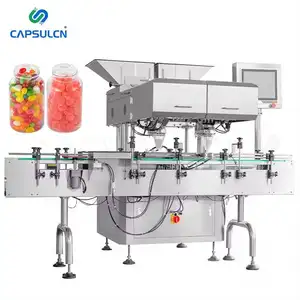 CTD-16C automatische 16-Kanal-Vibration intelligente visuelle Kapsel-Zählmaschine für Tabletten Kapsel-Gummi-Zählmaschine