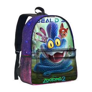 Mochila Infantil <span class=keywords><strong>Linda</strong></span> Super Popular Crazy Animal City, Mochila Escolar para Reducir la Carga - Product Image 1