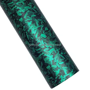 Autocollant en fibre de <span class=keywords><strong>carbone</strong></span> forgé pour animaux de compagnie brillant/mat floral vert <span class=keywords><strong>carbone</strong></span> pour voiture aile arrière rétroviseur <span class=keywords><strong>capot</strong></span> toit couleur changeante <span class=keywords><strong>Film</strong></span> - Product Image 3
