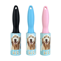Meistverkaufter Tierhaar-Entferner-Roller mit Farbigem Griff, Effektives Haustierpflege-Werkzeug, Extra Klebrige Fusselrolle