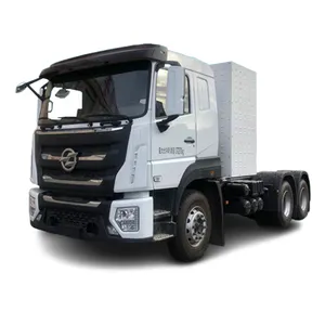 Dongfeng 6x4 순수 전기 세미 트레일러 트랙터 274.68kWh 200km 주행 거리 2 좌석 최대 속도 85 km/h 뜨거운 판매