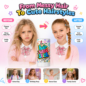 SLAYING LOLLI Stick <span class=keywords><strong>de</strong></span> cire capillaire pour filles, anti-frisottis pour enfants, finition lissante pour filles, idéal pour les coiffures scolaires - Product Image 6